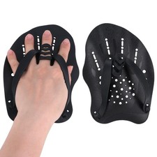 UCEDER 2pcs Swim Hand Paddles for Lap Swimming Training, Adjustable Elastic S...