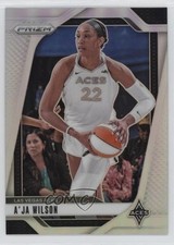 2024 Panini Prizm WNBA Silver Prizm A'ja Wilson #86 12g7