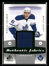 2010-11 SP Game Used Edition - Authentic Fabrics Nikolai Kulemin #AF-NK (MEM)