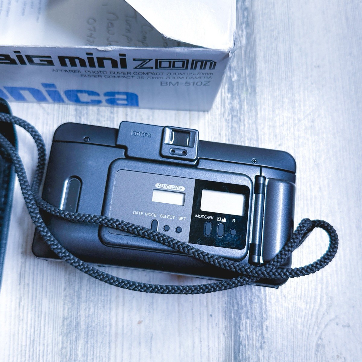 Konica Big Mini BM-510Z Compact Zoom 35mm Film Camera 35