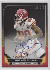 2015 Topps Rookie Premiere Auto 83/150 Chris Conley #RPA-CC Auto 0c2