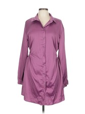 Nasty Gal Inc. Women Purple Casual Dress 10