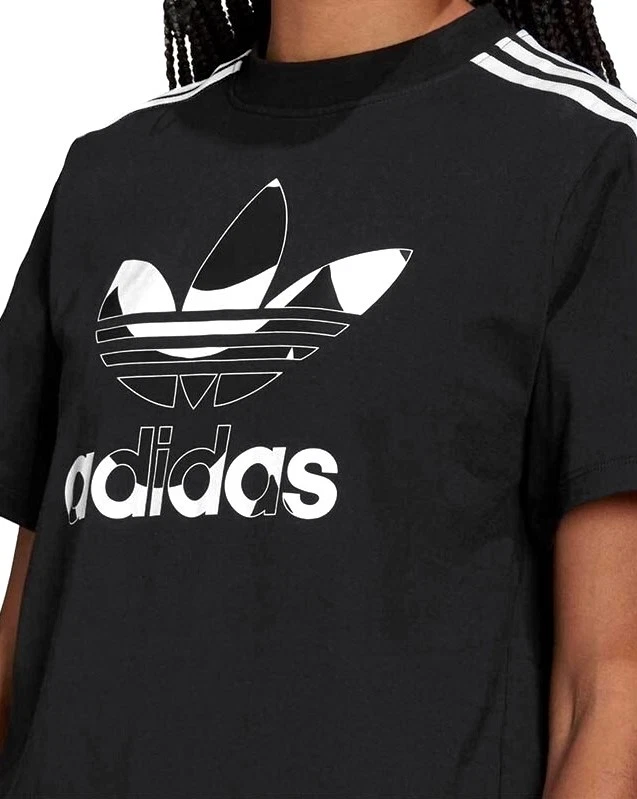 Adidas by Marimekko Dress Damen T-Shirt Kleid Minikleid Logo schwarz 2 XS S M L - Bild 4 von 4