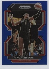 2022 Panini Prizm WNBA Blue Prizm 31/149 A'ja Wilson #39 4xt
