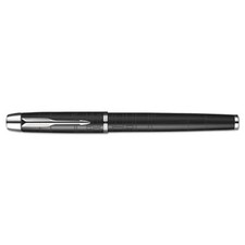 Parker 1931658 IM Premium Fine Roller Ball Black with Chrome Trim Pen  Black Ink