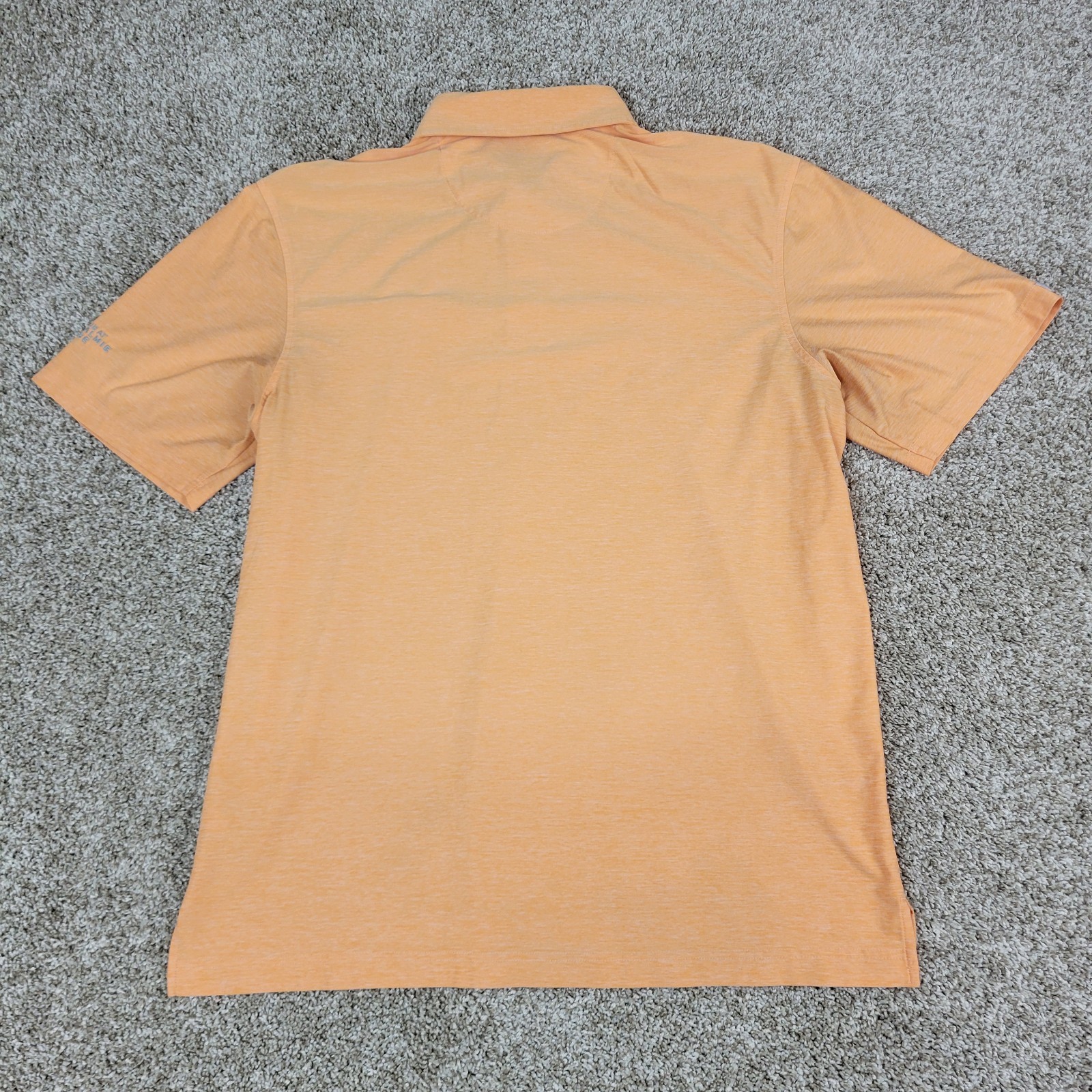 Straight Down Mens Medium Solid Orange Performanc… - image 3