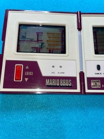 Vintage Nintendo GAME AND WATCH MW-56 Multi-Screen MARIO BROS. 1983 
