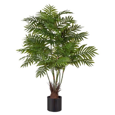Künstliche Areca-Palme 110cm im Topf. Künstliche Palme Kunstpflanze für Innen