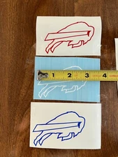 Buffalo Bills Logo Vinyl - Outline -  Decal NFL Sticker for Car, Window, Laptop