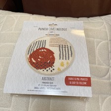 NEEDLE CREATIONS PUNCH NEEDLE KIT ABSTRACT NIP