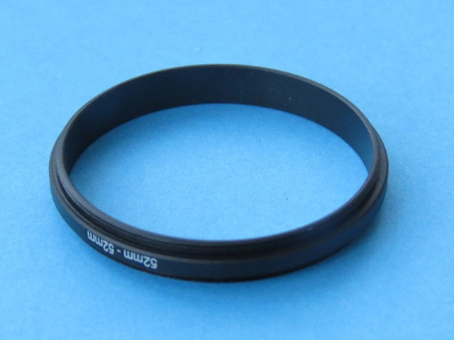 52mm-52mm Male to Male Double Coupling Ring reverse macro Adapter 52mm-52mm - Image 3 of 4