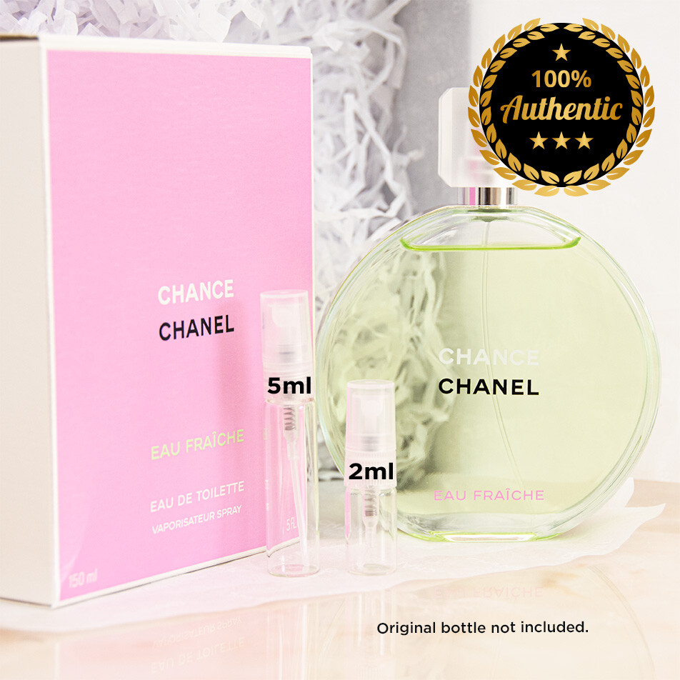chanel chance eau fraiche travel size
