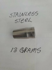 1ea Golf Iron Ferrules Metal Stainless Steel 13gram, .355/370 Shafts,Made in USA