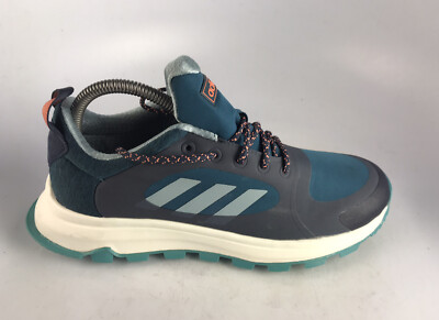 Adidas Womens Response Trail X EG3034 Running Shoes Trace Blue Sz 7 US
