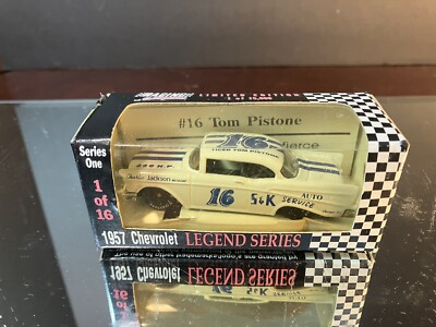 Tiger Tom Pistone #16 S&K Auto Service 1957 Chevrolet Bel-Air Hard Top 1:64 RCCA