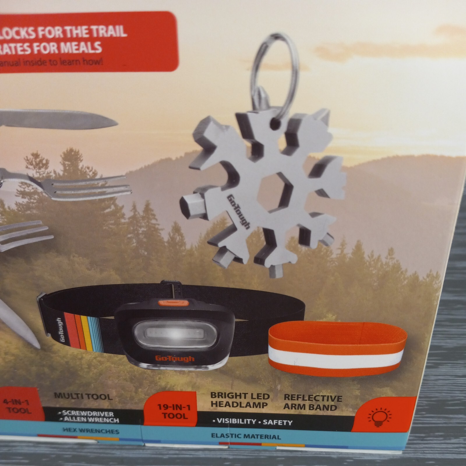 Go-Tough 6 Piece Outdoor Camping Gift Set