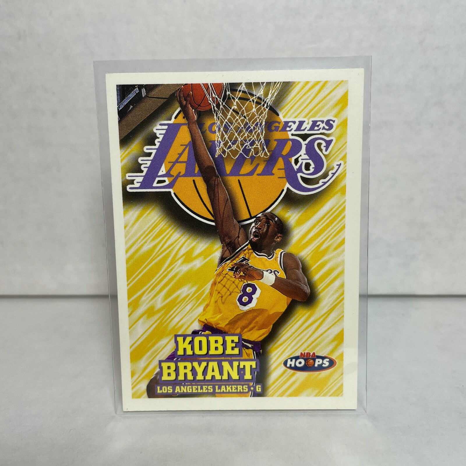 Kobe Bryant 1997 1997-1998 NBA HOOPS 2nd year Card #75