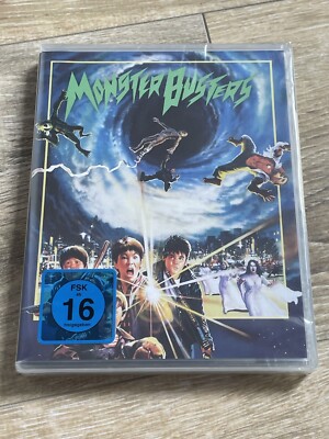 Monster Busters 1987 Kult Horror Komödie 80er Blu Ray limitiert Neu + OVP