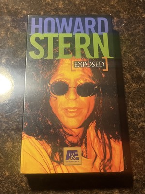 Howard Stern Exposed (VHS, 1997) - A&E Home Video -new Sealed