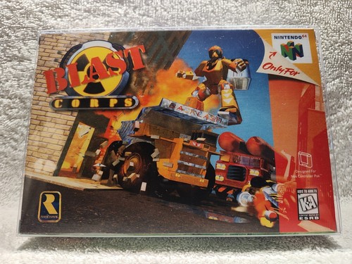 Blast Corps - (N64, 1997) *VGC w/ Manual* Cleaned & Tested* READ* FREE SHIPPING! - Picture 15 of 23