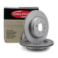 Delphi Bremsscheiben Satz FüR BMW 5Er F10 + F11 Touring 520-535I 518-530D Hinten