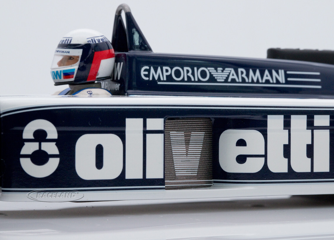 Miniature Spark Brabham BT55 N°8 – Monaco 1986 – Elio De Angelis – 1/18 Résine