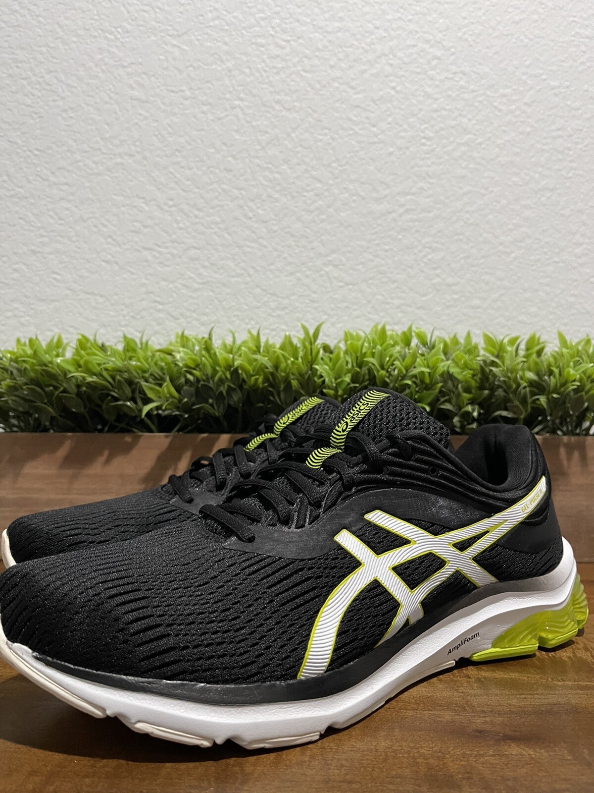 asics neon running shoes