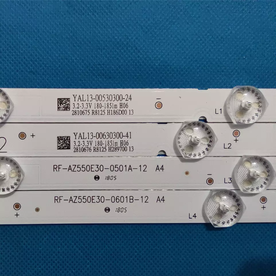 8Pcs LED strips For Philco PTV55U21 PTV55U21DSWNT For LG