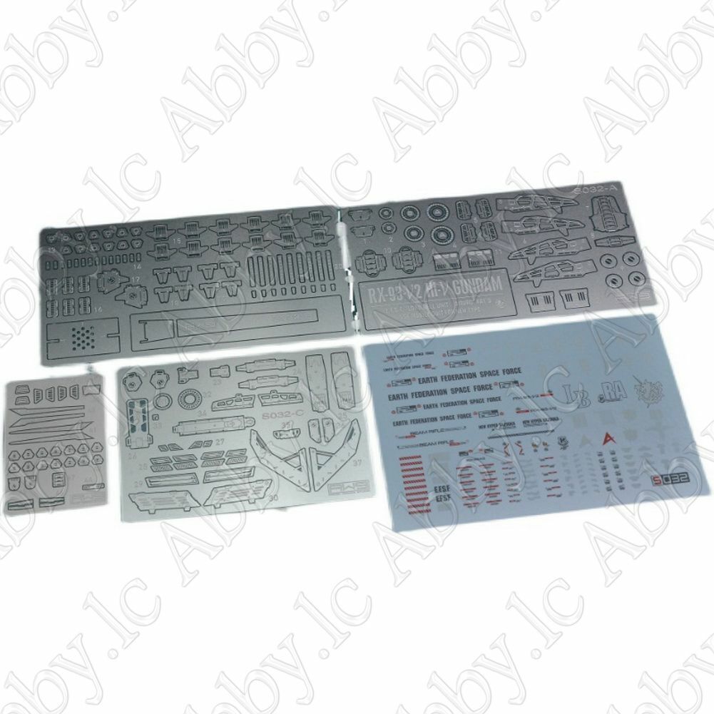 for RG 1/144 RX-93 v2 Hi-Nu HWS AW9 Metal Detail up Add-on Etched