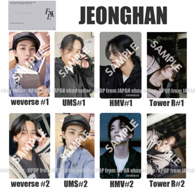 JEONGHAN SEVENTEEN FML POB photocard CARAT weverse UMS HMV Tower