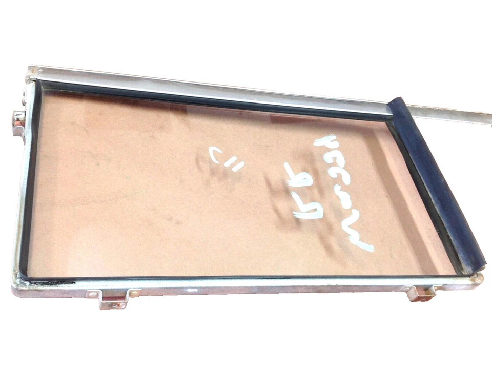 Jeep 76-91 Grand Wagoneer Pasajero Puerta Trasera Ala Ventana Vidrio Derecha AMC Ventilación Foto 4 de 4