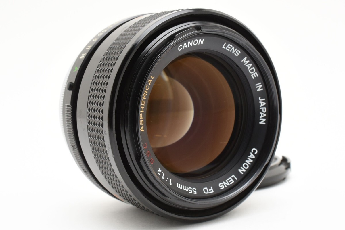 Near Mint* Canon FD 55mm f1.2 S.S.C. SSC Aspherical ASPH Lens from