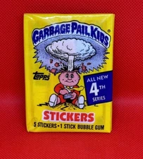 RARE 1986 Topps Garbage Pail Kids GPK Series 4 Unopened Wax Pack 