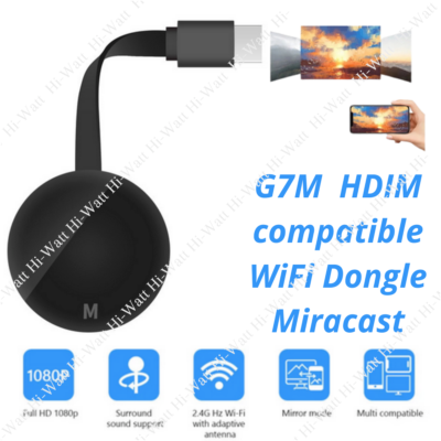 WiFi Display Dongle, Draadloze Dongle HDMI Adapter 1080P Draagbare TV Ontvanger Airplay Mirroring Screen Van Telefoon Naar Groot Scherm Ondersteuning Miracast Dlna Stick 1158169816