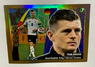2024 UEFA EURO GERMANY 2024 Gol Sticker #010 TONI KROOS Real
