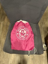 Build A Bear Workshop Knapsack Backpack Pink Drawstring Cinched Logo Sack