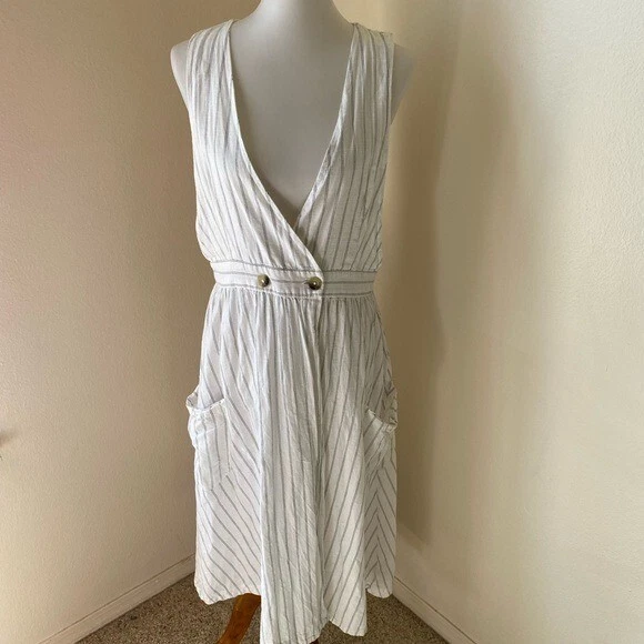 Free People Diana Midi Wrap Dress