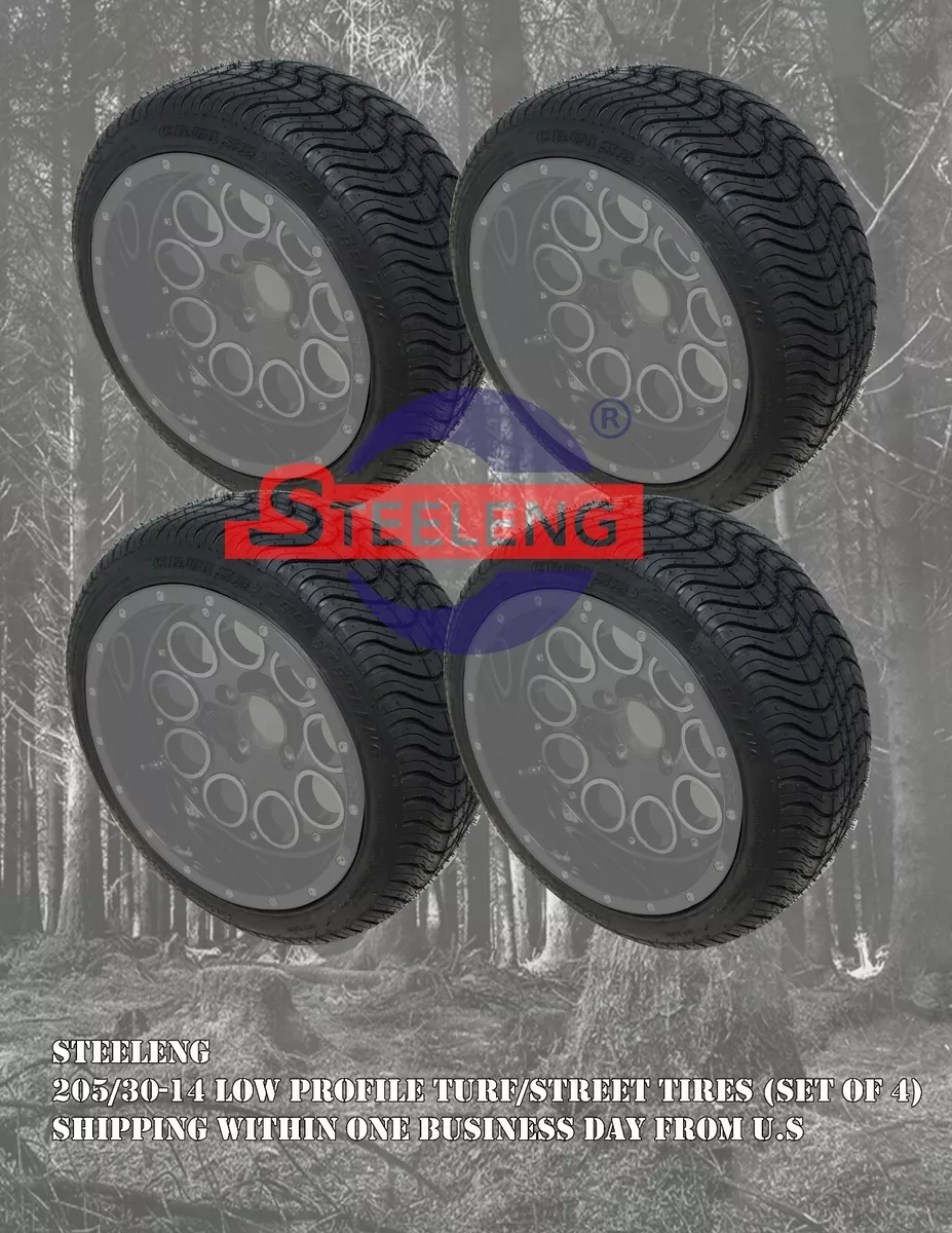 14+ Steeleng Golf Cart Tires