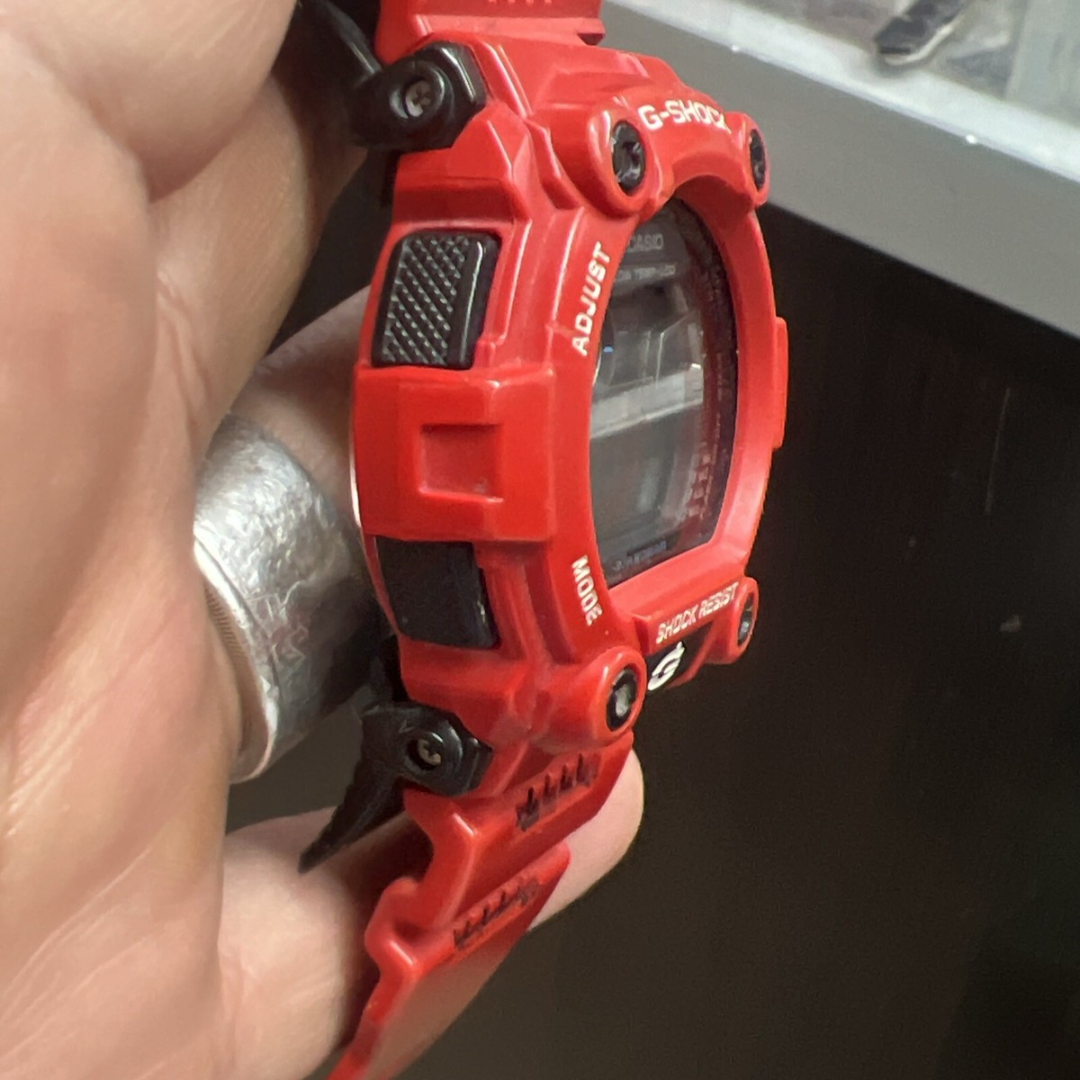 G-SHOCK CASIO⭐︎3194-G-7900A⭐︎美品 Casio G-Shock 3194 G-7900A Tide Moon Digital Watch Rescue Red | eBay