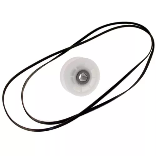 EXP520 Dryer Idler Pulley and Belt Set for GE Dryer WE12X10012, WE12X10011