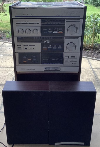 AMSTRAD STEREO TOWER RECORD PLAYER 