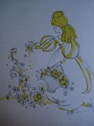 UNUSED 1970s vintage greeting card Multi-Page BIRTHDAY To Granddaughter — photo 6