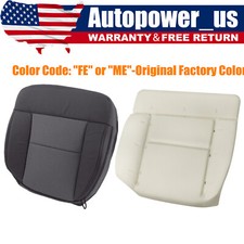 For 2004-2008 Ford F150 Xlt Driver Cloth Bottom Seat Cover Foam Cushion Gray