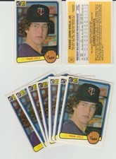 Frank Viola RC rookie card, 1983 Donruss #382, Minnesota Twins, Cy Young