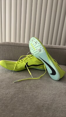Nike Zoom Mamba V Track Spikes Shoes Volt Green DR9945-700 Men s Size 12 NEW