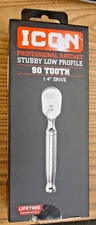 ICON PROFESSIONAL RATCHETING 1/4 56189 (CJL004994) NEW IN BOX