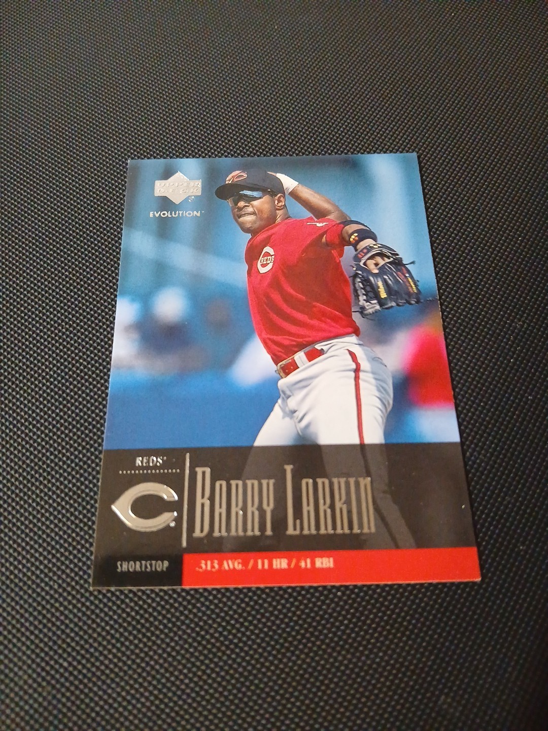 2001 Upper Deck Evolution Barry Larkin Cincinnati Reds #86 