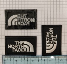 Nr. 3 Toppe Patch The North Face, termoadesive ricamate (come in foto)
