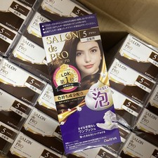 Salon De Pro Foam Hair Dye Color Kit, Japan  5 Natural Brown US Seller