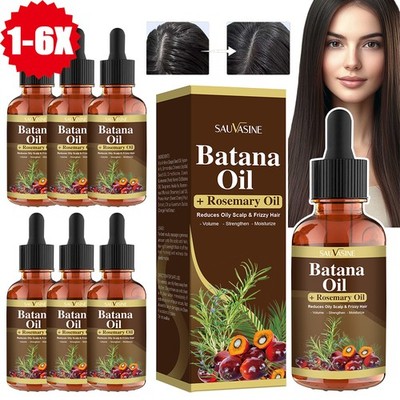 SAUVASINE Batana Rosemary Oil Serum Hair Growth Helps Restore Damaged Hair 30ml